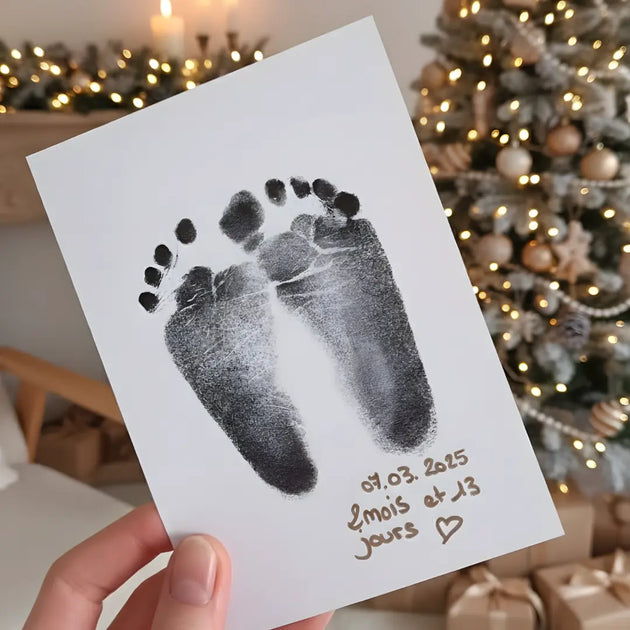 Kit Empreinte Bébé Mains et Pieds - Souvenir Naissance