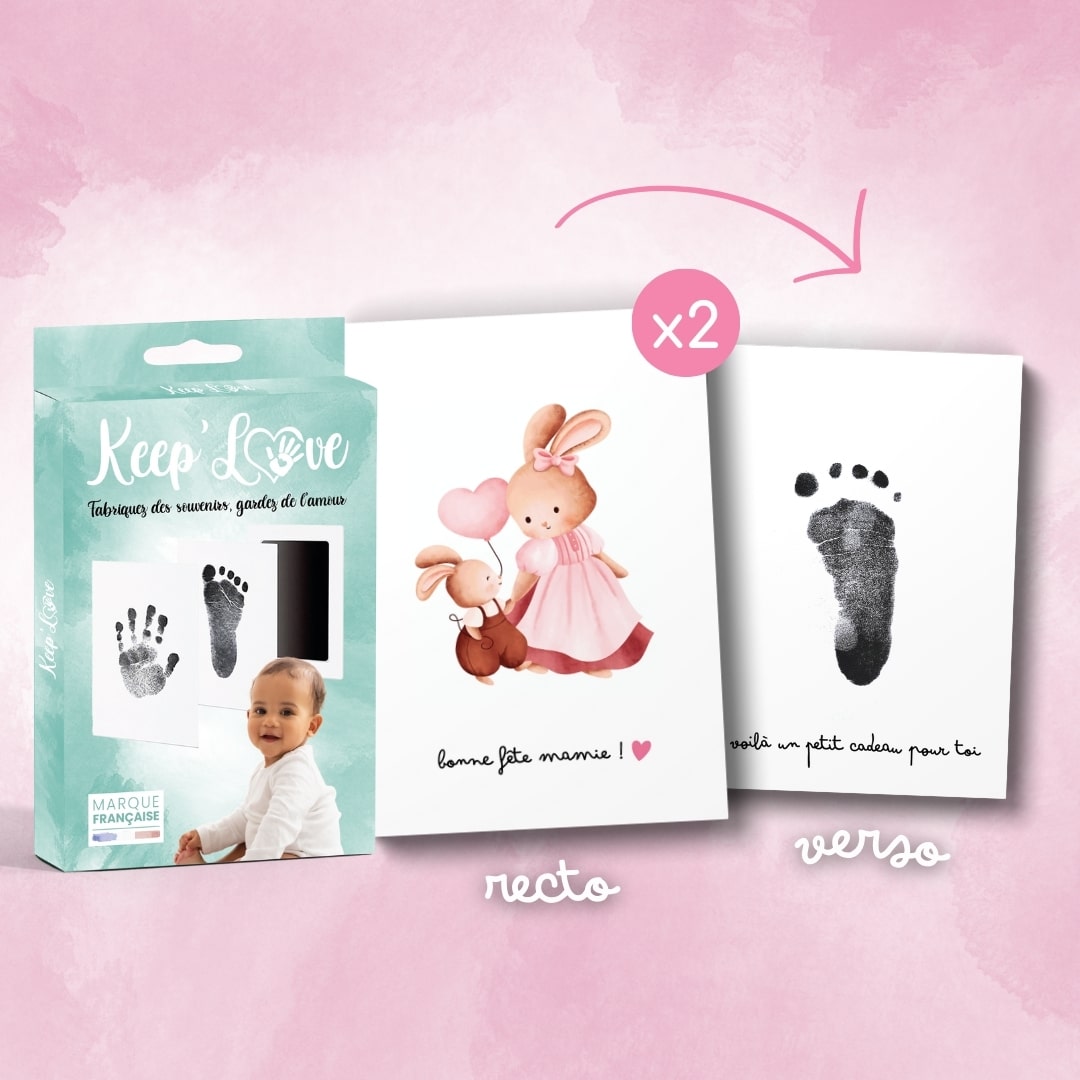 Coffret Lapin Fête des Grands-Mères - Bonne Fête Mamie