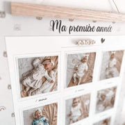 Affiche "Ma Première Année" (Modèle Ourson)