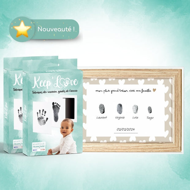 Coffret Empreintes "Ma Famille d'Amour"
