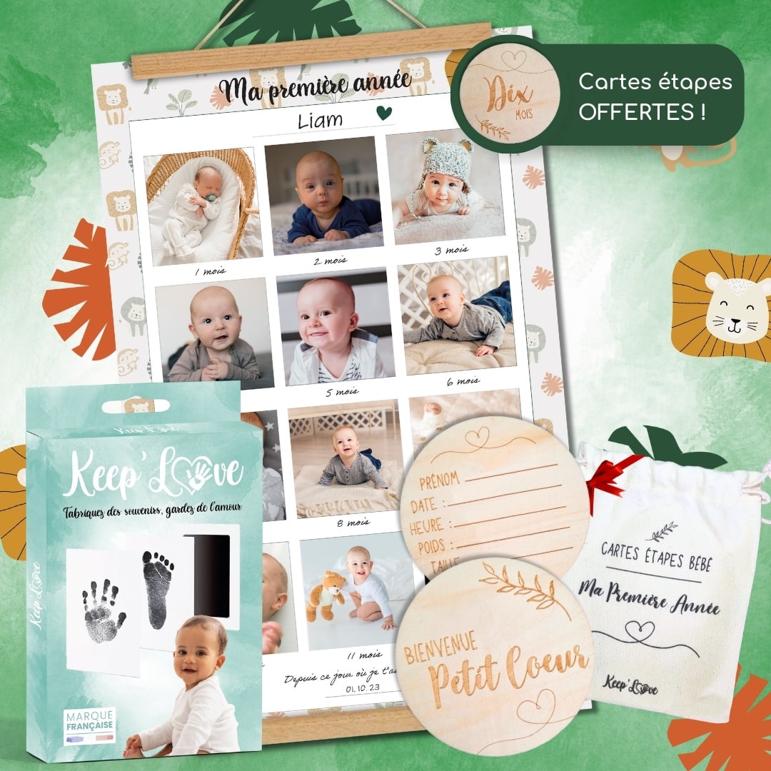 Affiche "Ma Première Année" à compléter (Modèle Lion)