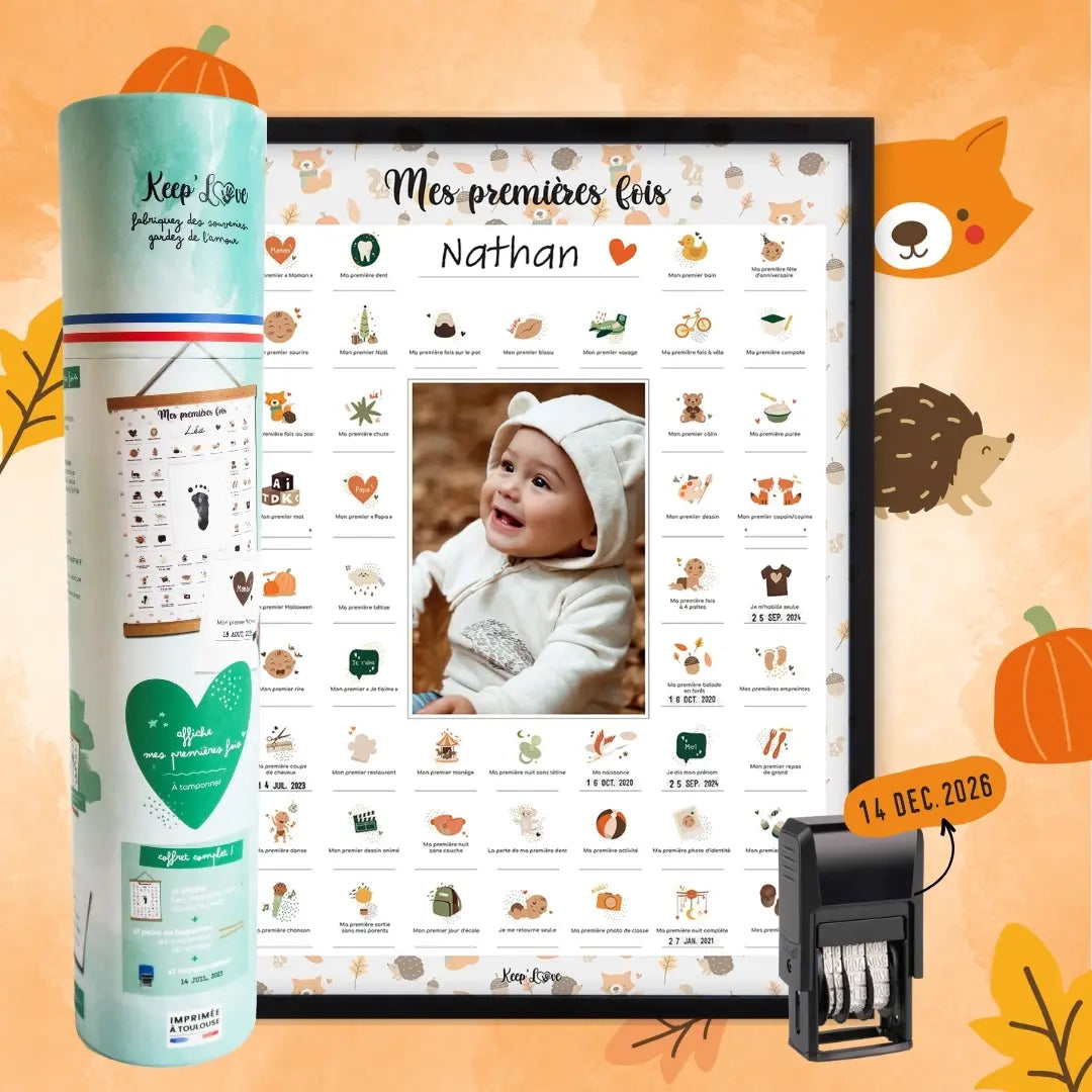 cadre Mes Premières fois renard