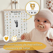 Affiche "Mes Premières Fois" à tamponner (Modèle Lion)