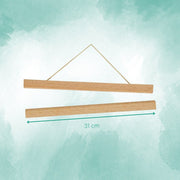 Baguettes de suspension aimantées