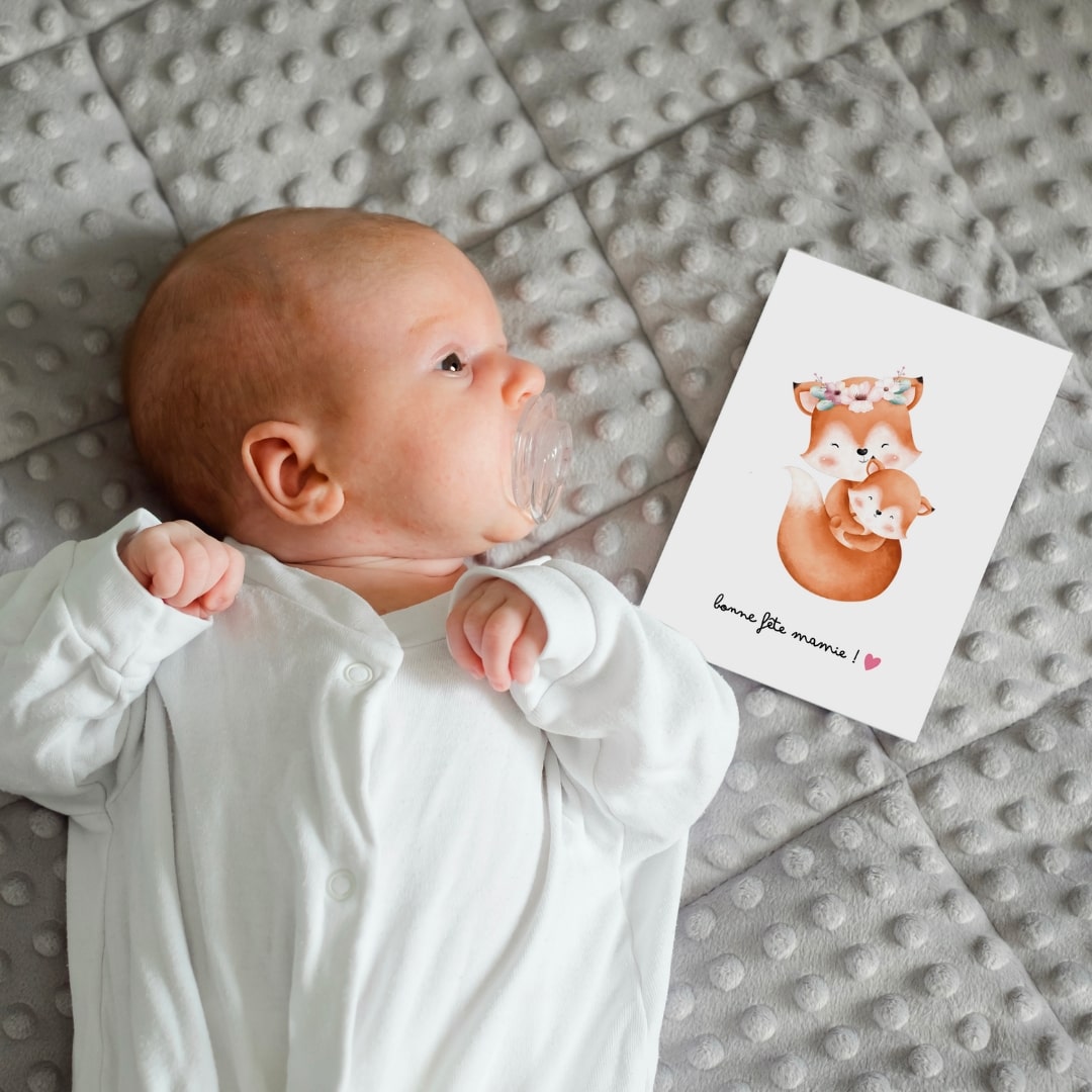 Coffret Renard Fête des Grands-Mères - Bonne Fête Mamie