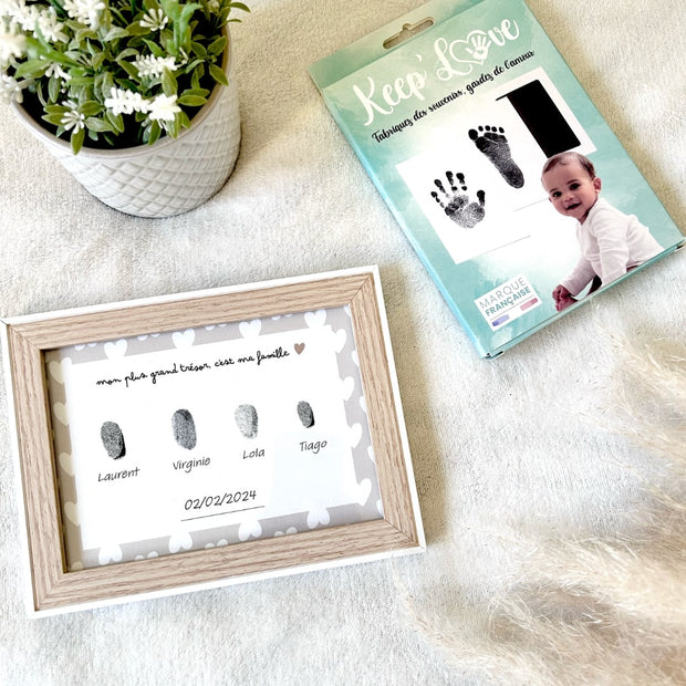 Coffret Empreintes "Ma Famille d'Amour"