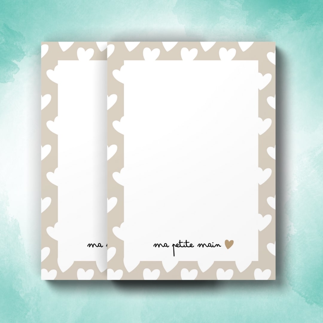 Carte à Personnaliser - Ma Petite Main