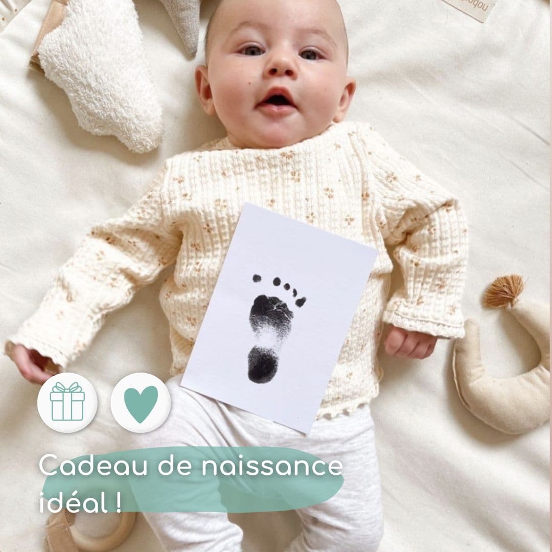 Kit Bébé Empreinte Pied Et Main Dans L'argile Et Naissance Achat Vente écologique - Acheter Sur