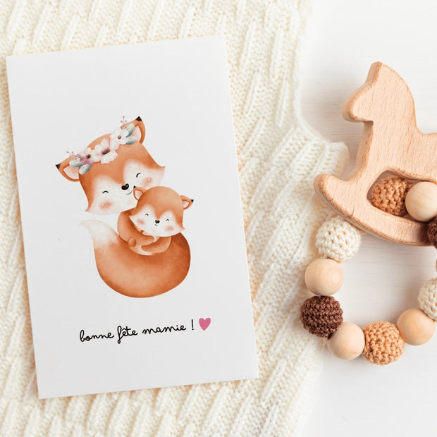 Coffret Renard Fête des Grands-Mères - Bonne Fête Mamie