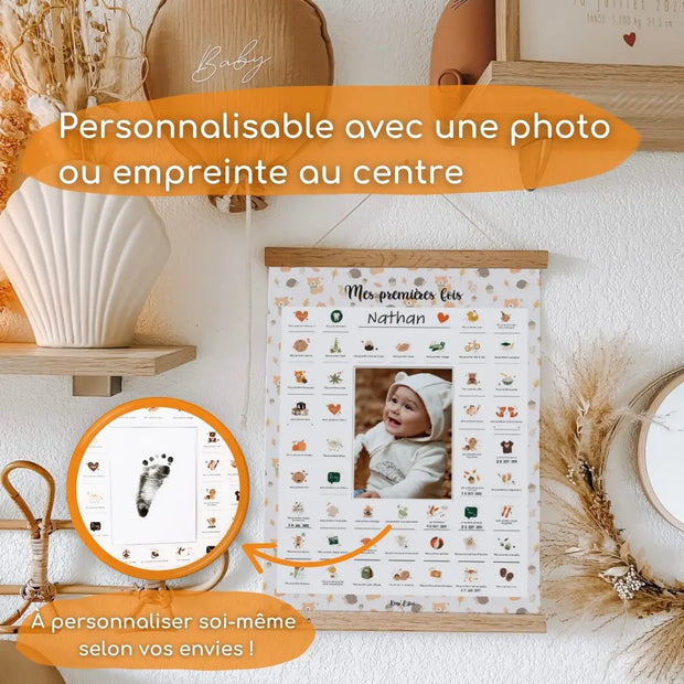 Coffret Renard "Mes Premières Fois" + Cadre Photo Noir