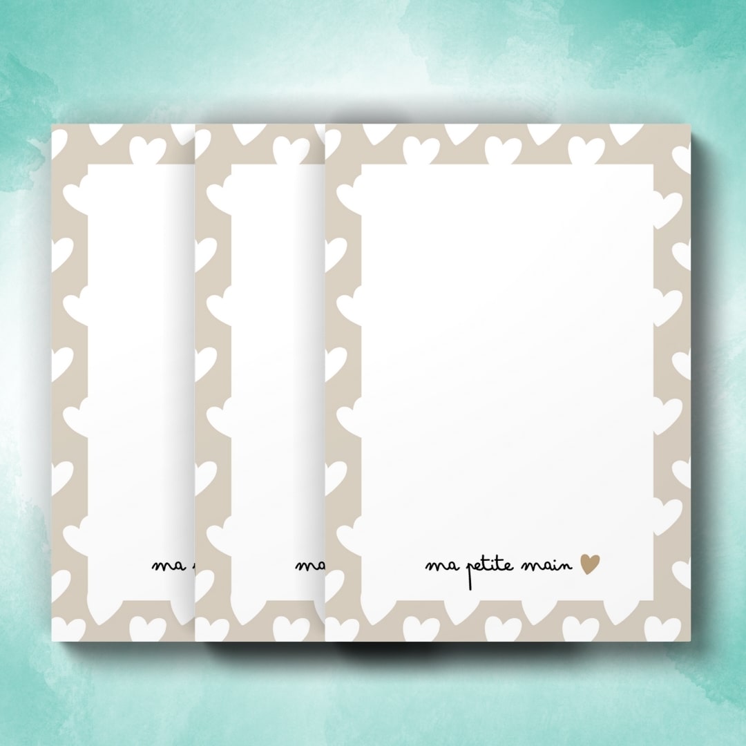 Carte à Personnaliser - Ma Petite Main