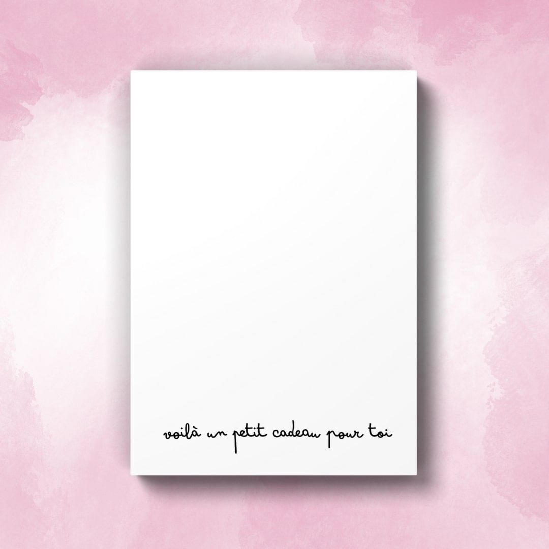 Carte Fête des Grand-Mères - Modèle Lapin