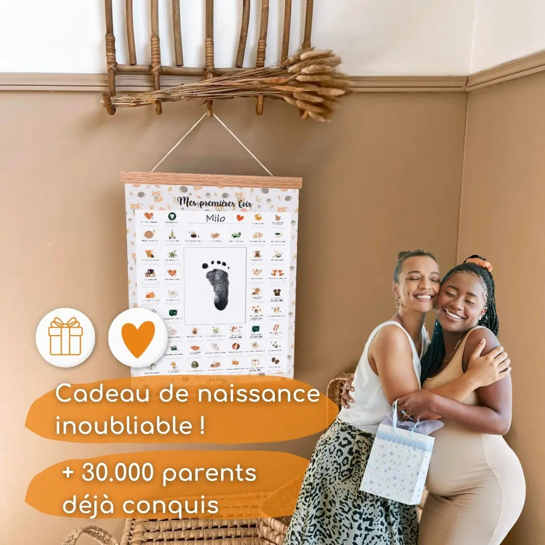 cadeau naissance mes premières fois bébé