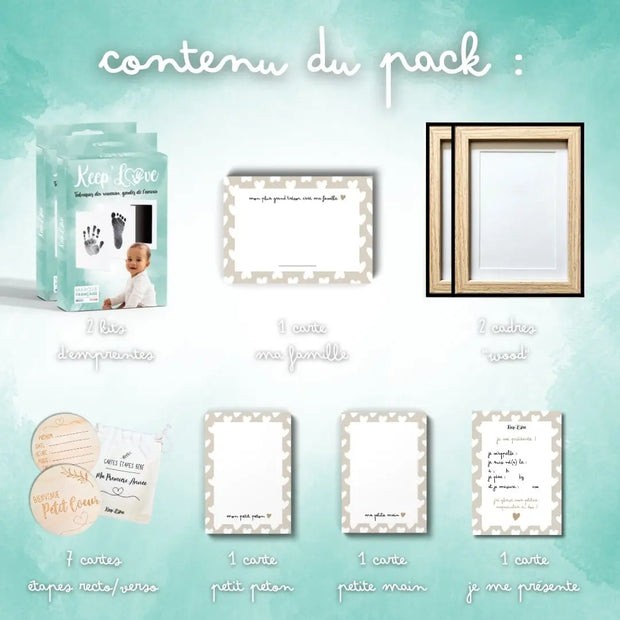 Coffret Cadeau Naissance Bébé – Souvenirs à Créer et Garder
