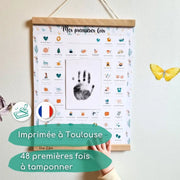 Coffret Perroquet "Mes Premières Fois" + Cadre Photo Noir