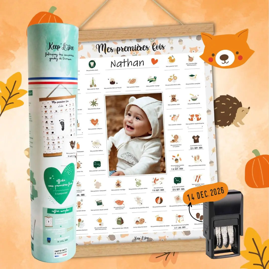 affiche mes premières fois à tamponner renard