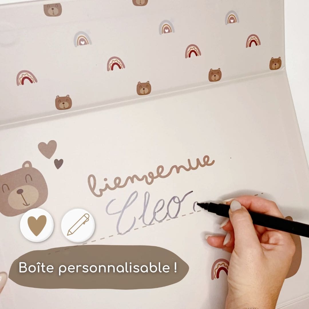 Boîte à souvenir naissance – Idée cadeau originale pour bébé