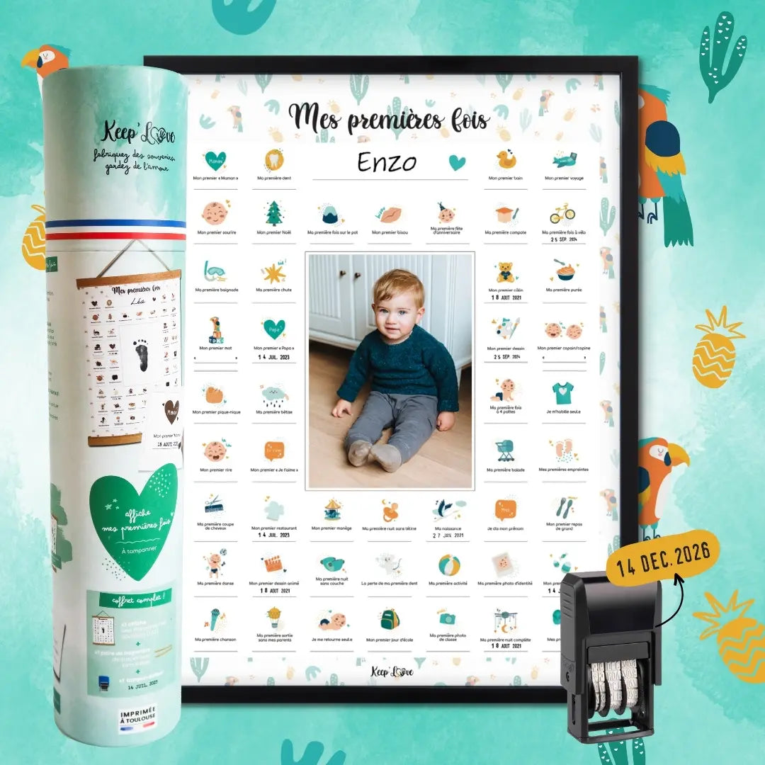 cadre mes premières fois bébé