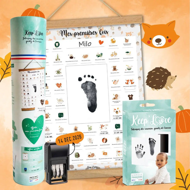 Coffret affiche à tamponner Mes premières fois Souris cobalt Maman/Papa Coffret affiche à tamponner Mes premières fois Souris cobalt Maman/Papa