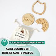 Couverture Étape Bébé Ourson – Tapis Photo Mois Mixte