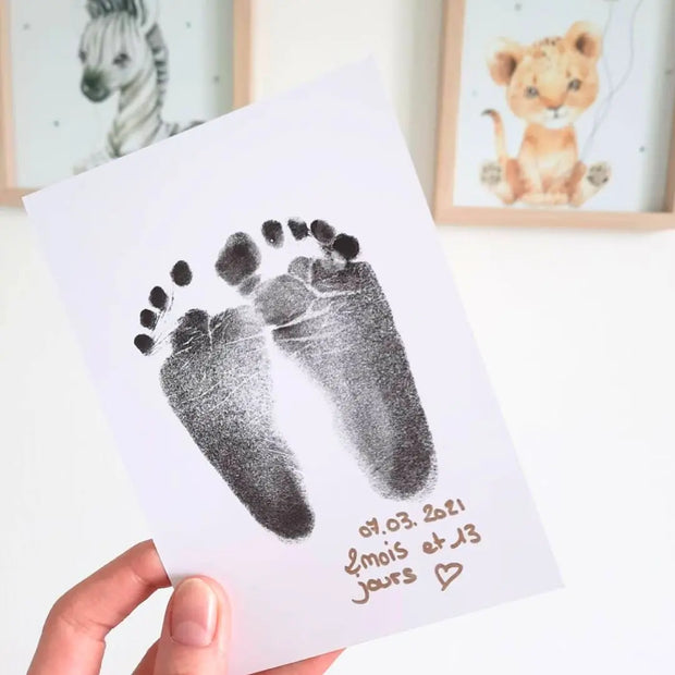 Kit d'empreintes pour mains et pieds de bébé