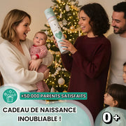 Affiche “Mes Premières Fois” bébé à tamponner – Cadeau naissance (Ourson)