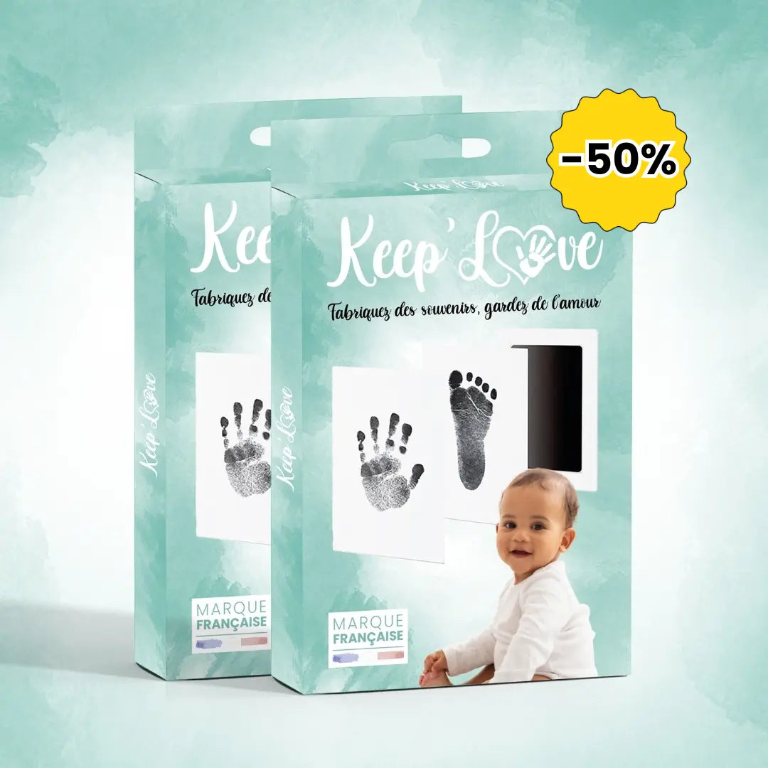 Kit Empreinte Bébé Mains et Pieds - Souvenir Naissance