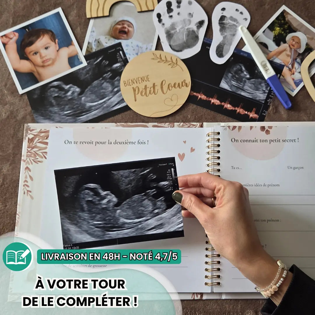 Livre de naissance - De la grossesse à tes 5 ans