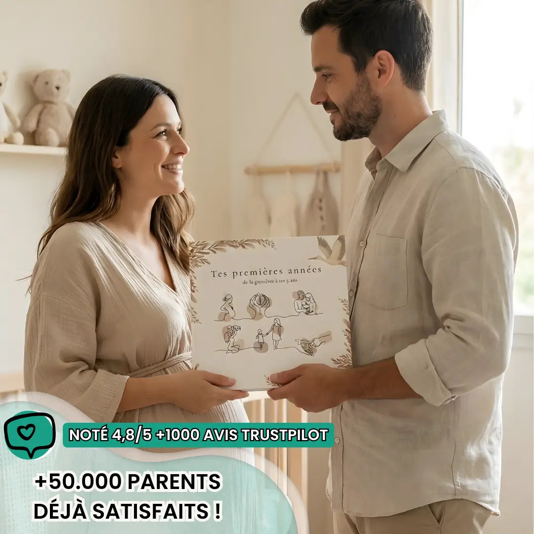Livre de naissance - De la grossesse à tes 5 ans